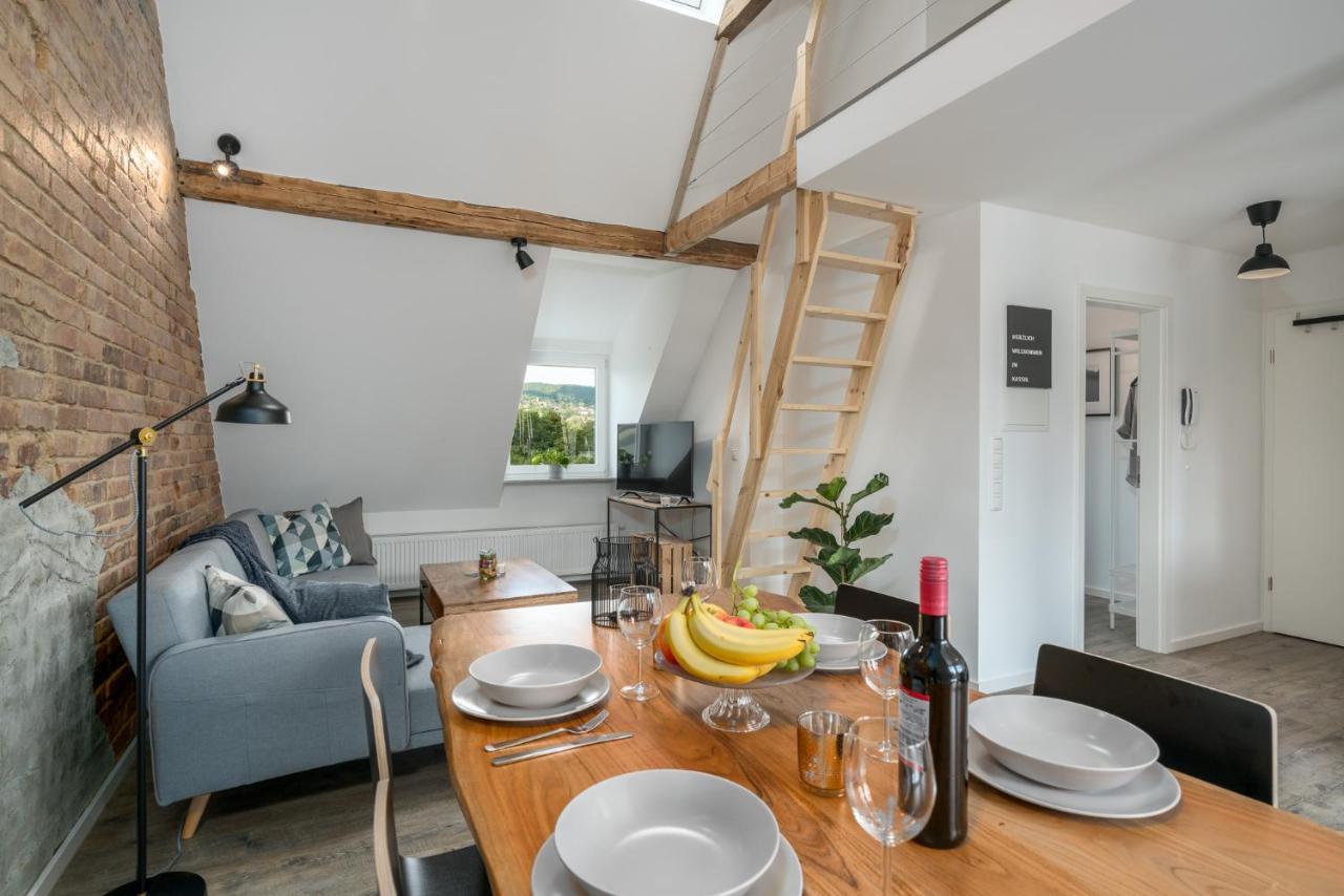 Cassel Lofts - Stilvolles Loft Im Gruenen Mit Balkon Nahe Vw-Werk Apartment Exterior foto